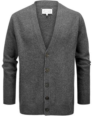 Maison Margiela Wool Cardigan - Grigio