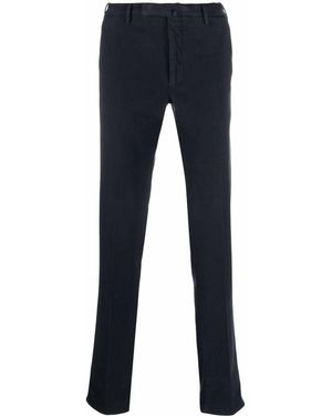 Incotex Chino Mit Schmalem Schnitt - Blau