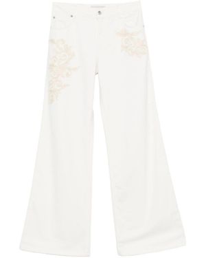 ERMANNO FIRENZE Jeans Outer: Cotton - White