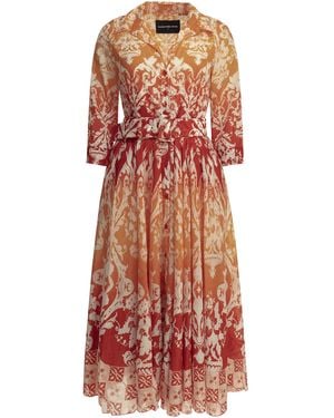 Samantha Sung Cotton Dress - Red