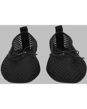 Repetto Mesh Ballet Flats - Black