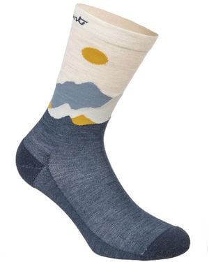 Lamunt Martha Calzini Con Illustrazione - Blue