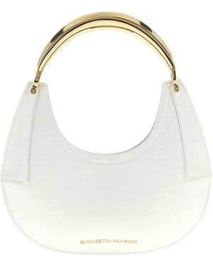 Elisabetta Franchi 'Hobo' Small Shoulder Bag - White