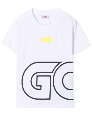 Gcds Jersey T-Shirt Boy - White