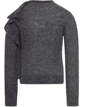 Niccolò Pasqualetti Nota Sweater Kid Mohair Yarn - Gray