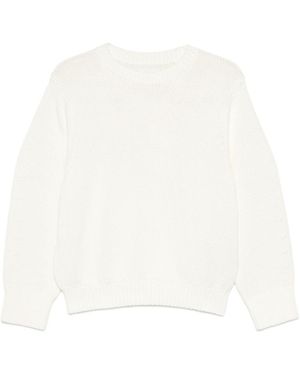 TOTEME Jersey extragrande de prealgodón Toteme - Blanco