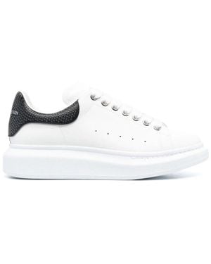 McQueen Oversized Lederen Sneakers - Wit