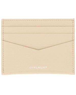 Givenchy Classique 4 G Leder Brieftasche - Natur