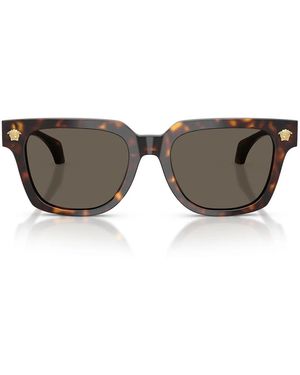 Versace Sonnenbrille Ve4510 U 108/3 Braun/Braun Herren - Grau