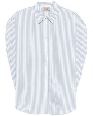 Woolrich Striped Cotton Shirt - White