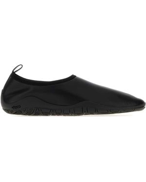 Jil Sander Nappa Leather Elbe Ballerinas - Black