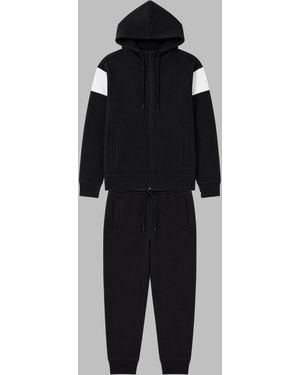 BOSS Zip-Up Hoodie And Jogger Set - Black