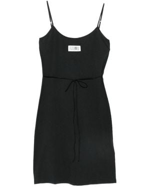 MM6 by Maison Margiela Cotton Mini Dress - Black