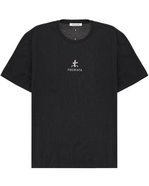 Premiata T Shirt Con Logo - Black
