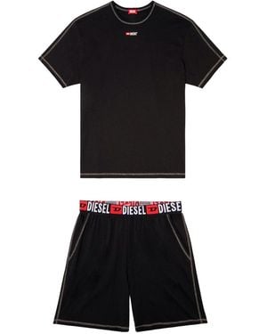 DIESEL "Adam-D-Core" Pyjama Set - Black