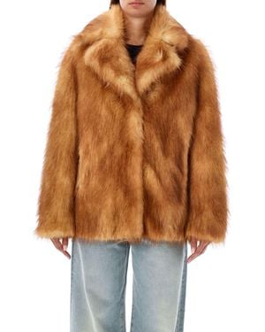 Stand Studio Coats Beige - Orange