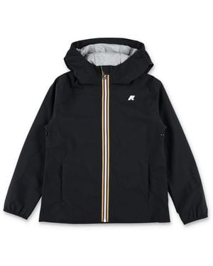 K-Way Mini Waterproof Jacket For Boys - Black