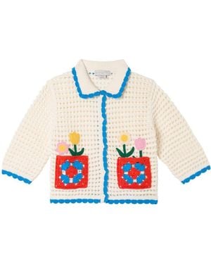 Stella McCartney "Flowers" Sweatshirt - White