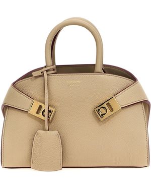 Ferragamo 'knuffel Xs'handtas - Naturel