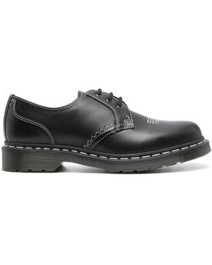 Dr. Martens Derby-Schuhe Mit Kontrastnähten - Schwarz