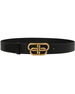 Balenciaga 'bb' Riem - Zwart