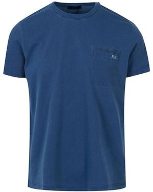 Fay T -Shirts und Polos Blau