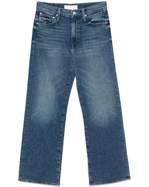 Mother Straight Jeans - Blauw