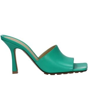 Bottega Veneta Sandals Acid/ Leather - Green