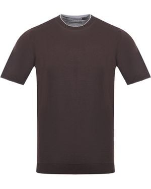 Jeordie's Cotton T Shirt - Grey
