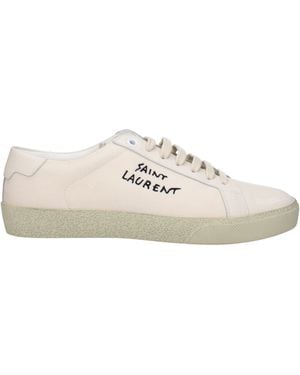 Saint Laurent Shain Laurent 'S Sneaker Tessuto/Crema - Neutro