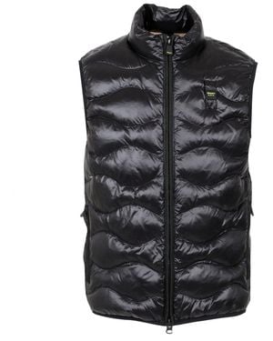 Blauer Pullover Schwarz