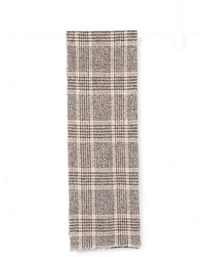 Destin Mega Wool Scarf - White