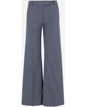 QL2 Donna Stretch Cotton Trousers - Blue