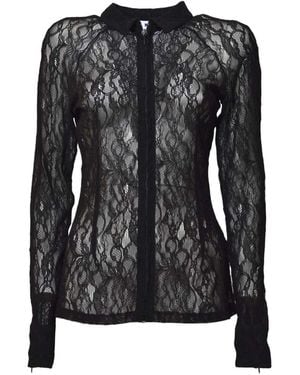 MSGM Shirts - Schwarz