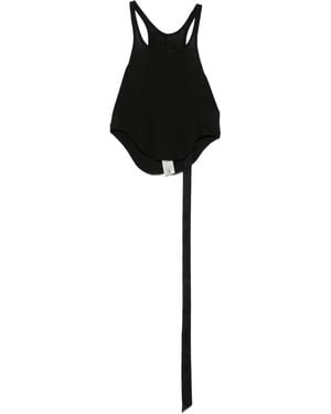 Rick Owens Drkshdw Basic Tank Cropped - Black