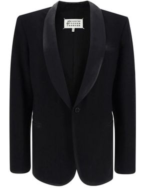 Maison Margiela Wool Blazer - Black