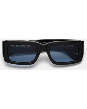 Retrosuperfuture Night Azure Ons Zwart/blauwe Unisex Zonnebril