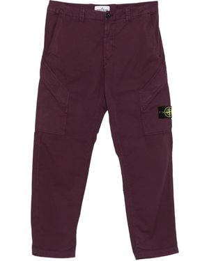 Stone Island Pant Regular - Purple