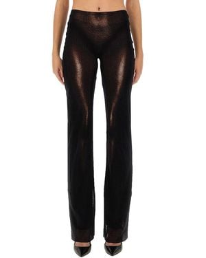 Jean Paul Gaultier Body Dust" Print Pants - Black