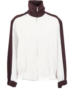 P.A.R.O.S.H. The Two Tone Jacket. - Weiß