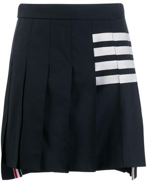 Thom Browne 4 Bar Wol Rok - Zwart