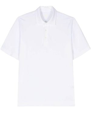 Circolo 1901 Piqué-Weave Polo Shirt - White