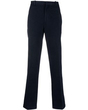 Circolo 1901 Straight-Leg Cotton Trousers - Blue