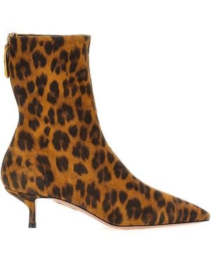 Aquazzura Montmartre Stivali E Stivaletti Multicolor - Marrone