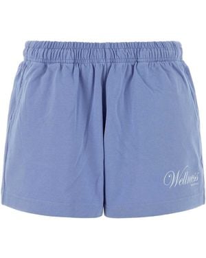 Sporty & Rich Logo Short - Blue