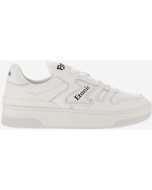Etonic Leather Trainers - White