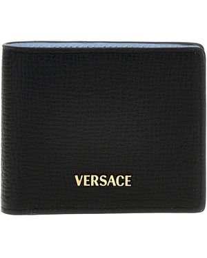 Versace Geldbörse "Tag Logo" - Schwarz