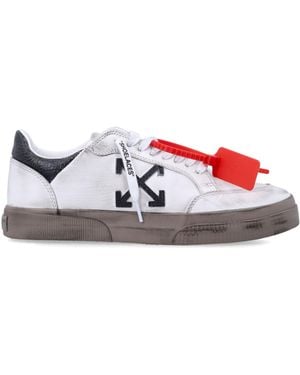 Off-White c/o Virgil Abloh Logo Out Trainers - Red
