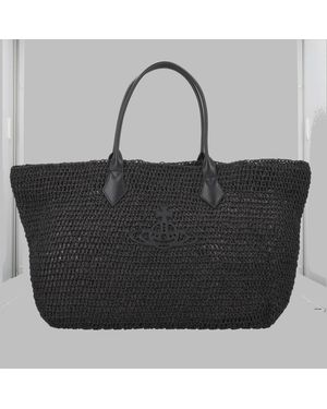 Vivienne Westwood Chic Handcrafted Mini Handbag - Grey