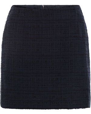 Tagliatore Tweed Short Skirt - Blue